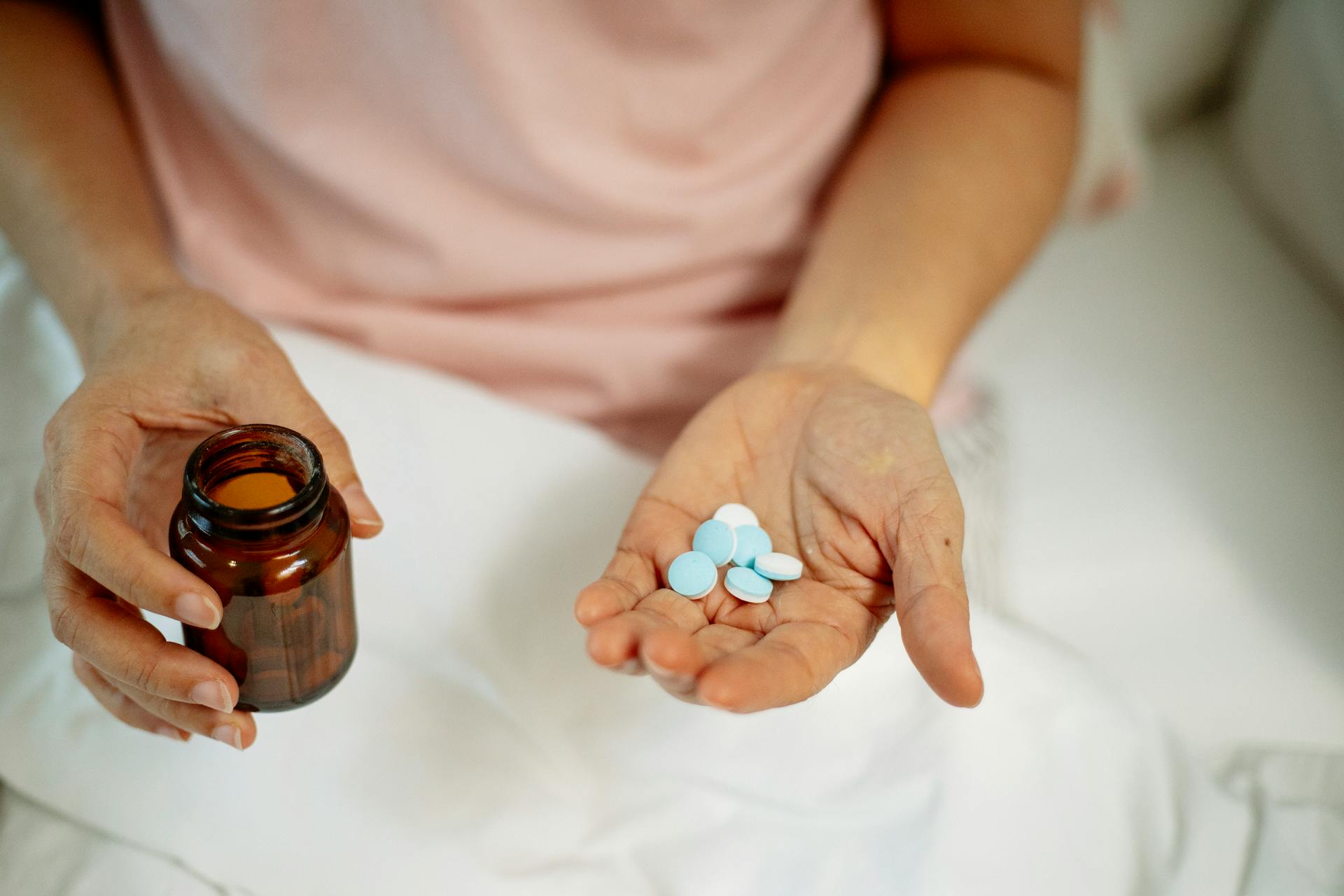 Doctor discussing painkillers with a patient during consultation